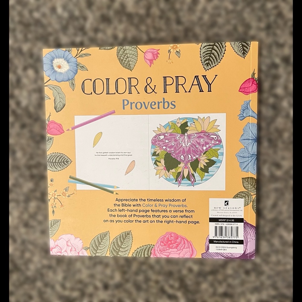 Color & Pray--Proverbs - Picture 2 of 2